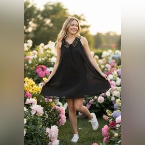 Ladakh flowy party mini dress size 4 small